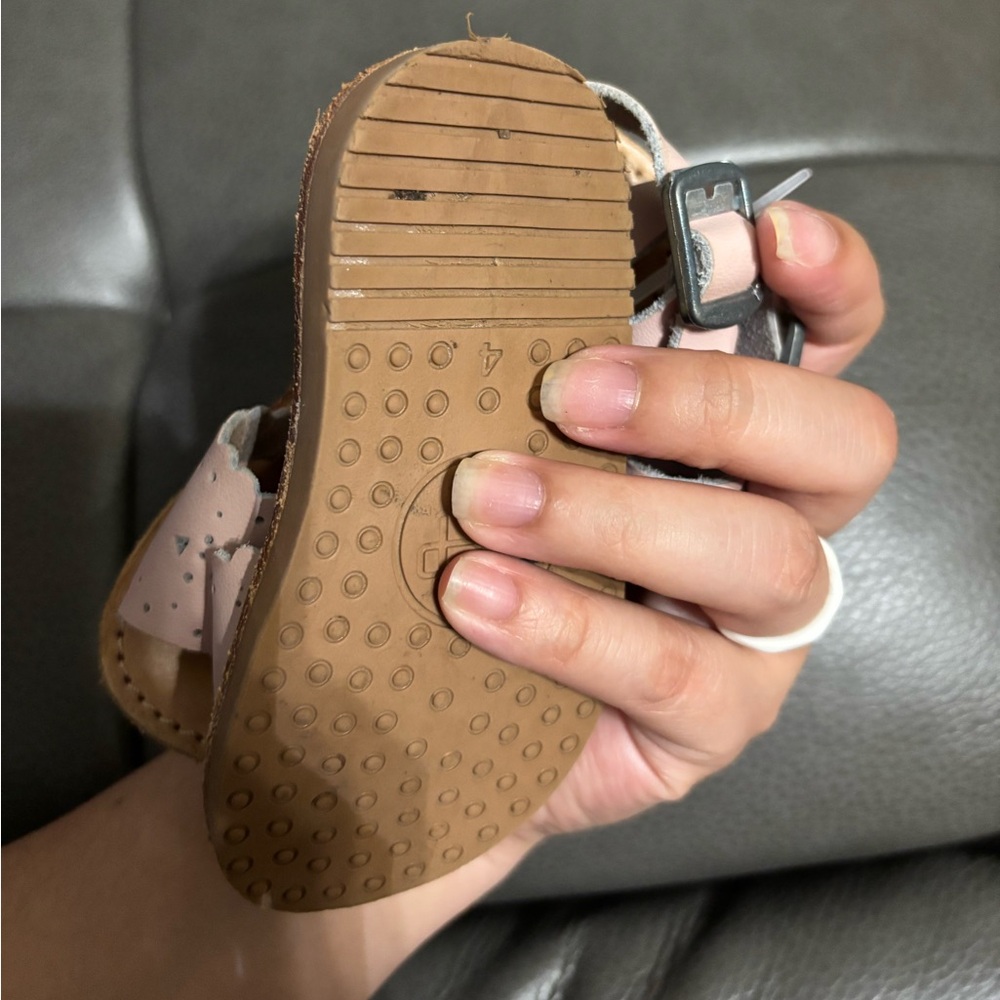 Freshly Picked Blush Laguna Sandals Size 4 - Picture 4 of 8